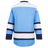 H900-E004 Blue Blank  hockey  Practice Jerseys