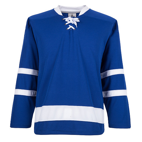 H900-E066 Blue Blank  hockey  Practice Jerseys