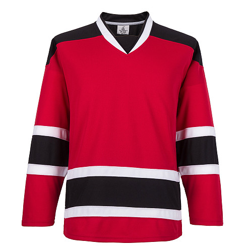 H900-E071 Red Blank  hockey  Practice Jerseys