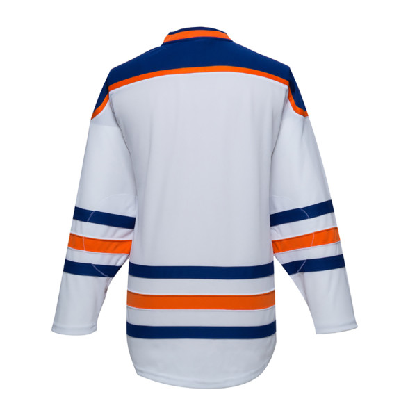 H900E051 White Blank hockey Practice Jerseys