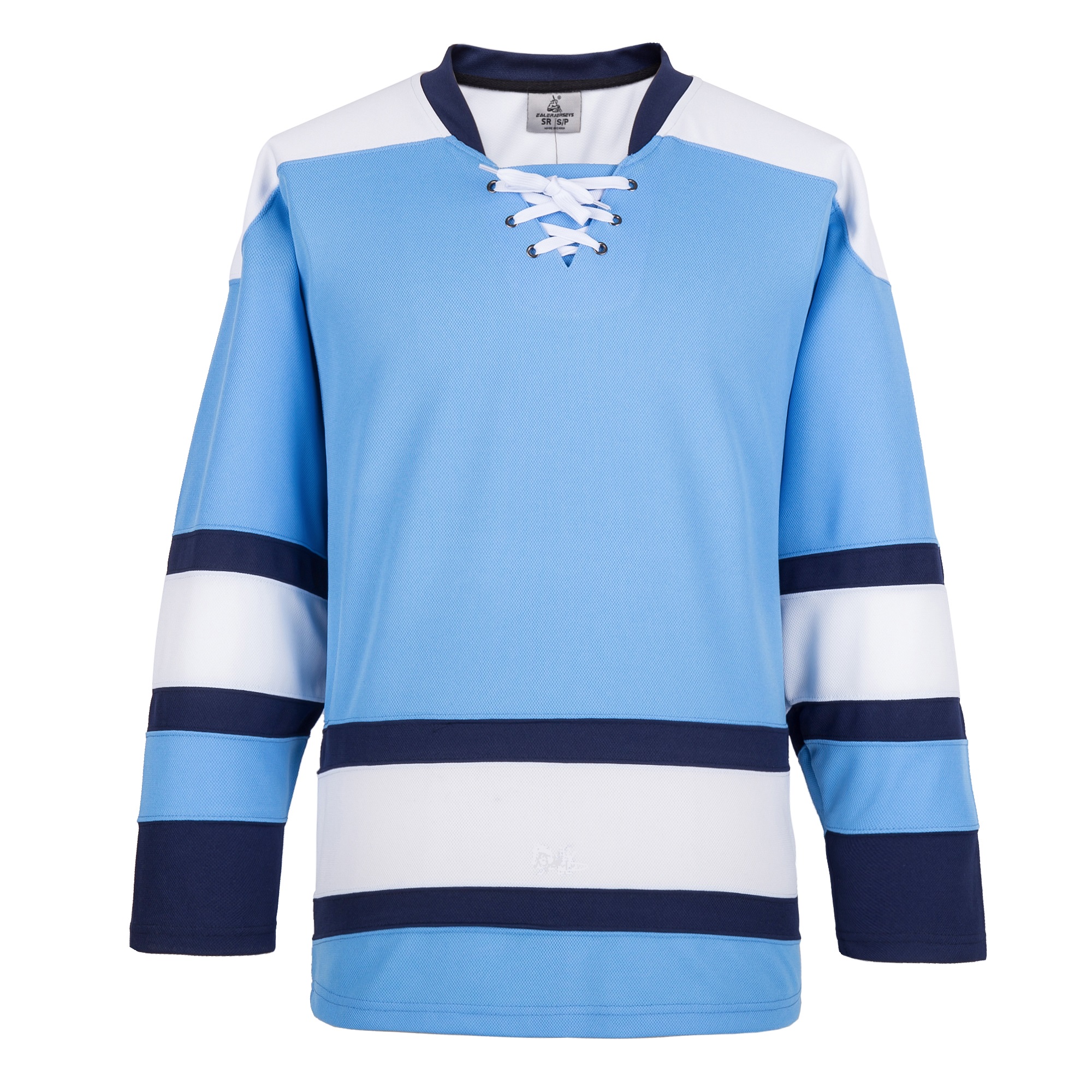 H900-E004 Blue Blank hockey Practice Jerseys