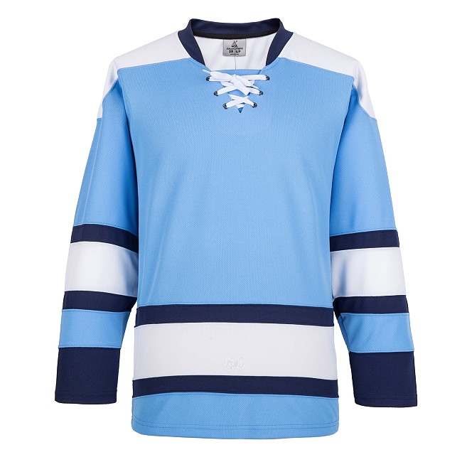 H900-E004 Blue Blank  hockey  Practice Jerseys