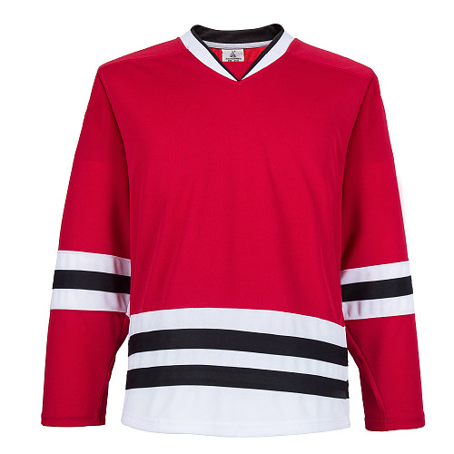 H900-E022 Red Blank  hockey  Practice Jerseys