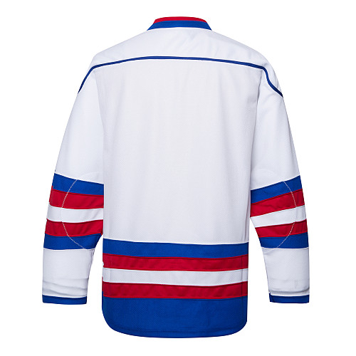 H900-E035 White Blank  hockey  Practice Jerseys