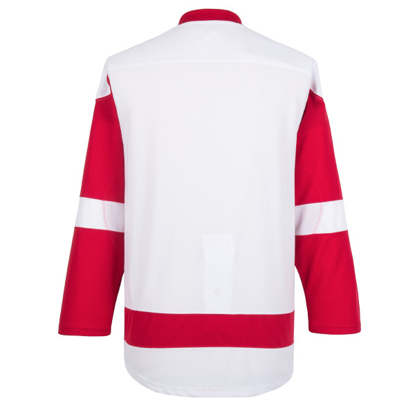 H900E008 White Blank hockey Practice Jerseys