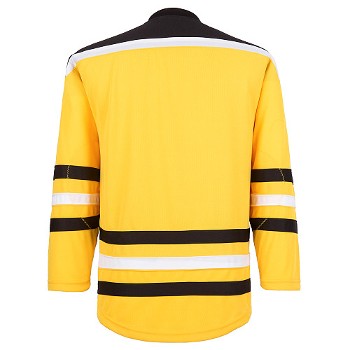 H900-E032 Yellow Blank  hockey  Practice Jerseys