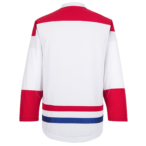H900-E064 White Blank  hockey  Practice Jerseys