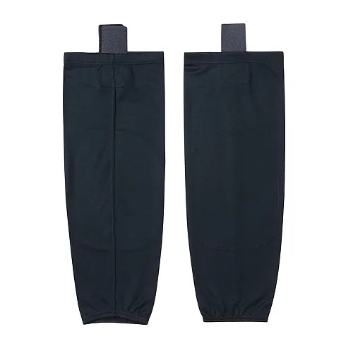 HS80-XW022 Black Blank  hockey  Practice socks(Pair)