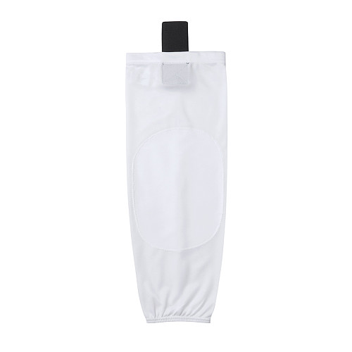 HS80-XW001 White Blank  hockey  Practice socks(Pair)