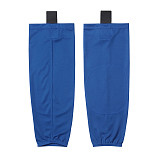 HS80-XW061 Blue Blank  hockey  Practice socks(Pair)