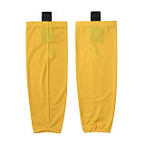 HS80-XW063 Yellow Blank  hockey  Practice socks(Pair)