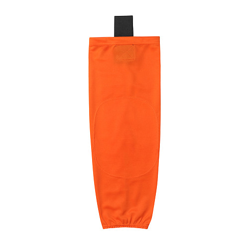 HS80-XW088 Orange Blank  hockey  Practice socks(Pair)