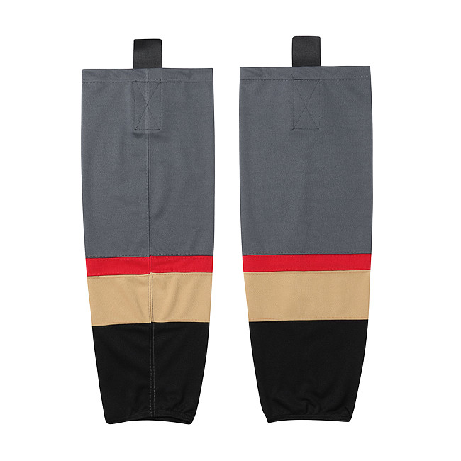 HS100-XW059 Grey Blank  hockey  Team socks(Pair)