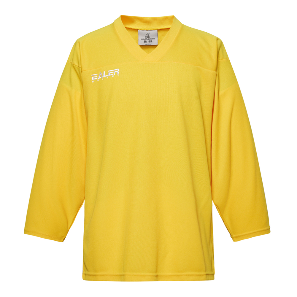 H90-TSXP007 Yellow Blank hockey Practice Jerseys