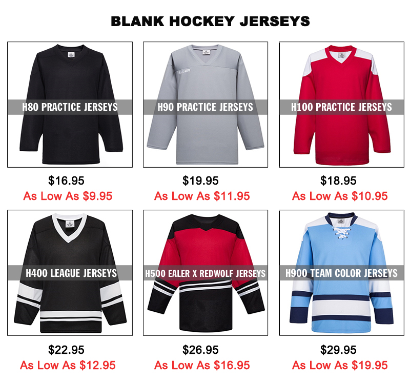 Details about   Assorted New Practice Hockey Jerseys 