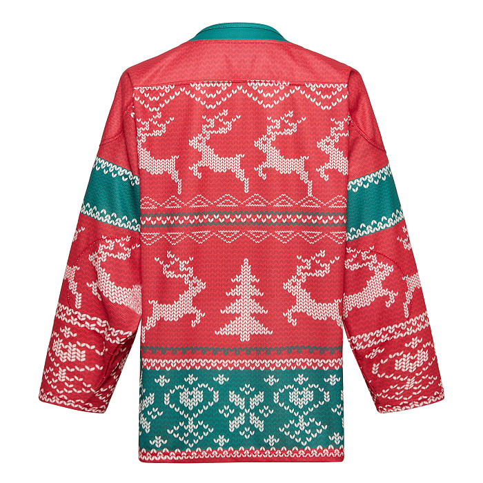 Men Ice Hockey Jersey Christmas Deer 00# Griswold Outdoor Sportswear Jerseys  Sewing Embroidery White New - AliExpress