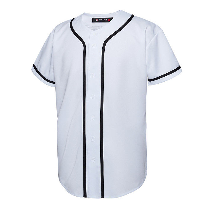 Full Button Baseball Jersey, Short Sleeve Button Down Shirts, Lightweight  Sports Uniforms Comfort Tee, Men's Baseball Jersey Athletic