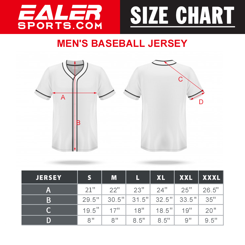 Men's Button-Down Baseball Jerseys - Wooter Apparel