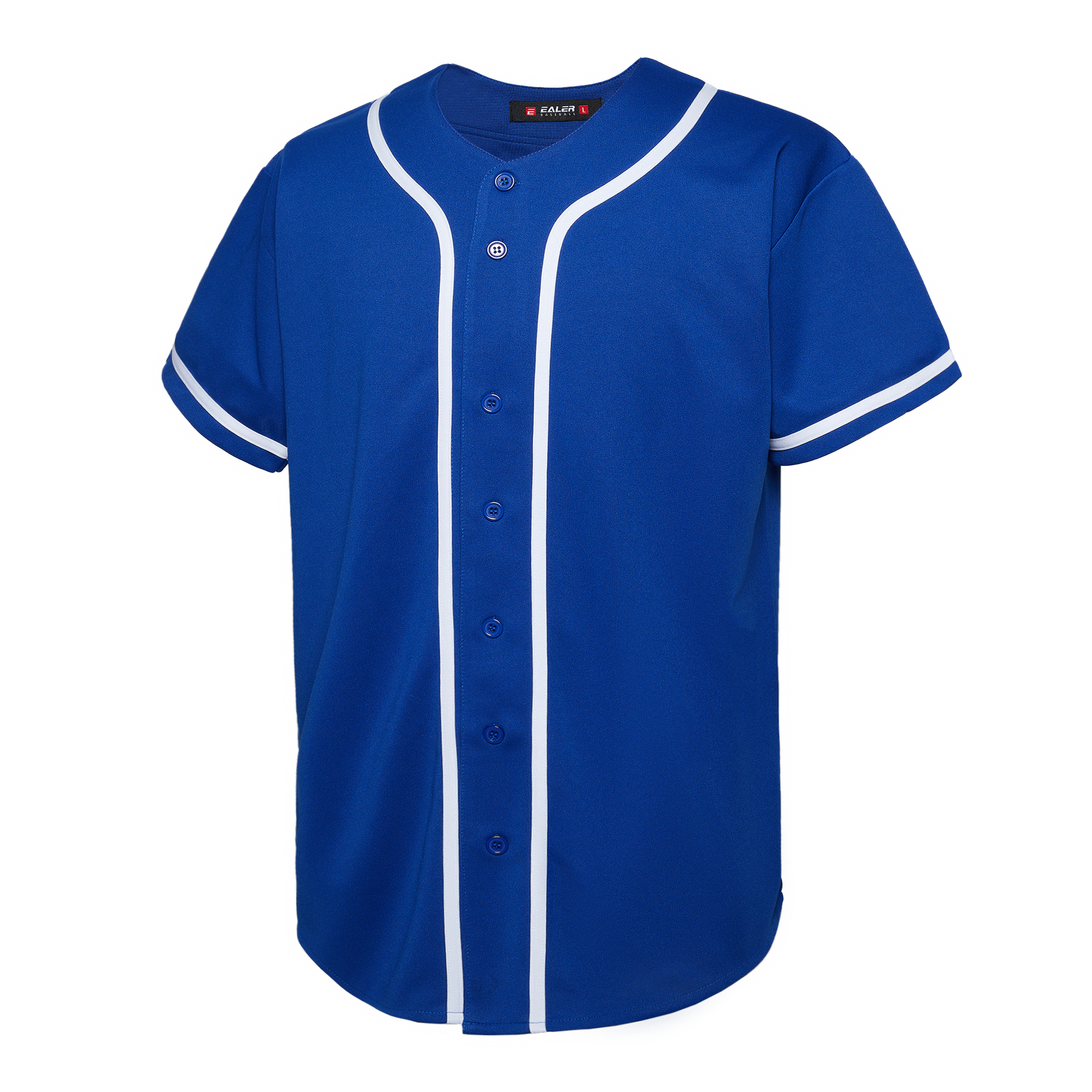 JC DISTRO Men's Short Sleeve Plain Button Down Baseball Jersey Team Jersey Available Upto 3XL 