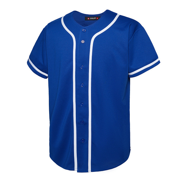 EALER BJ80 Series Mens Baseball Jersey Button Down Shirts Short