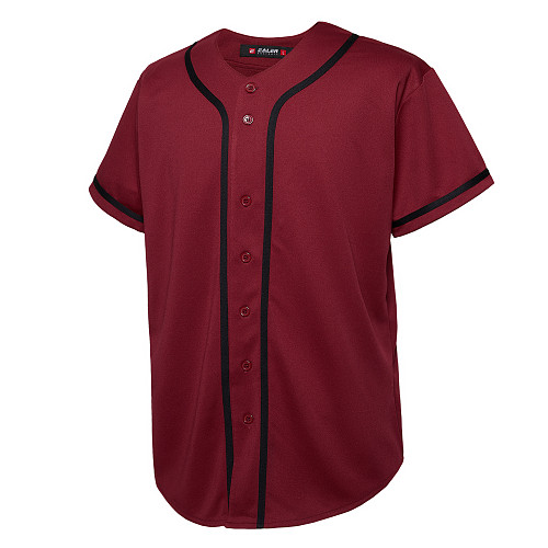 shirt maroon baseball jersey