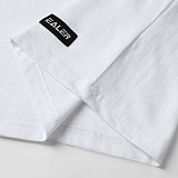 EALER EST200 Series Men's Classic Hockey Logo Short Sleeve Tee Shirt & 100% Cotton Crew Neck Adult Tops