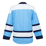 H900-EF004 Blue Blank  hockey  Practice Jerseys