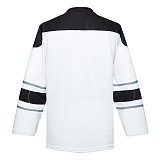 H900-EF063 White Blank  hockey  Practice Jerseys