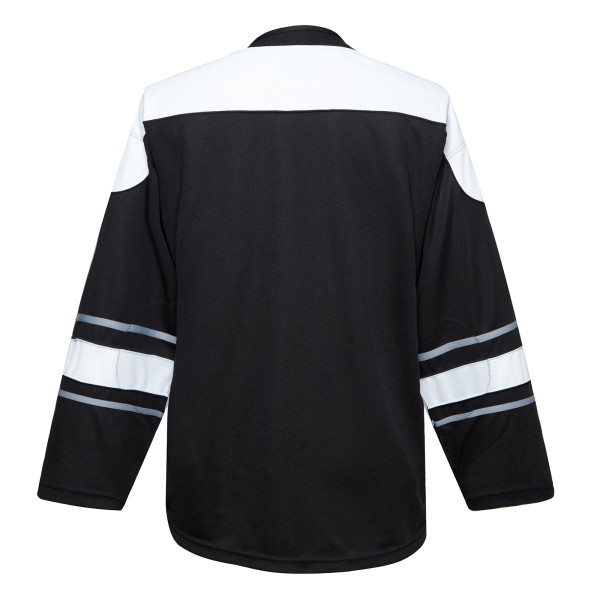 H900EF062 Black Blank hockey Practice Jerseys