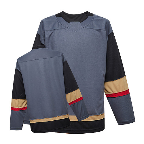 EALER H900 Series Ice Hockey League Team Color Blank Practice Jersey &  Thick, Breathable and Quick-Dry High Strength Fabric&Unisex Junior to Senior