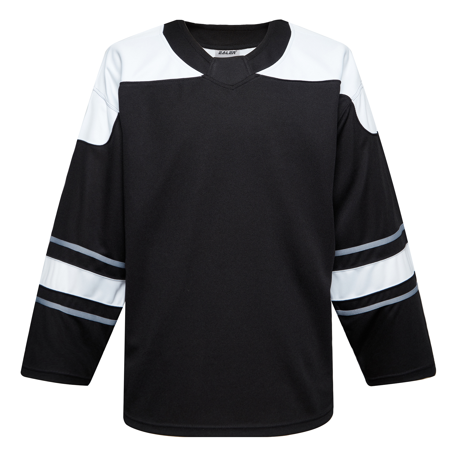 Blank black shop hockey jersey