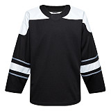 H900-EF062 Black Blank  hockey  Practice Jerseys