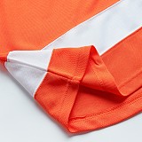 H900-EF094 Orange Blank  hockey  Practice Jerseys