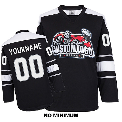 COLDOUTDOOR red ice hockey jersey with a logo accept put your name and  number