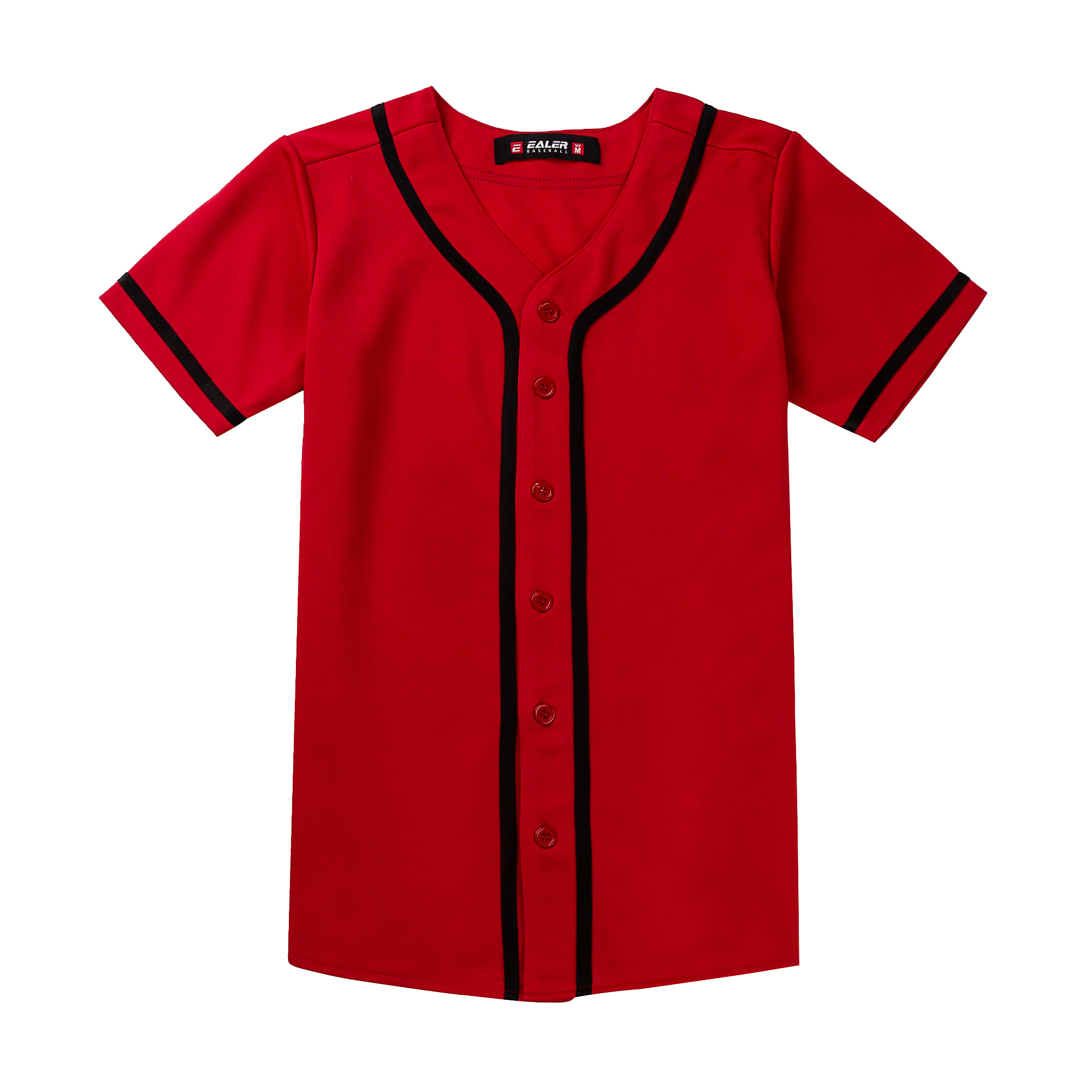 EALER BJW80 Series Women's Baseball Jersey Button Down Shirts