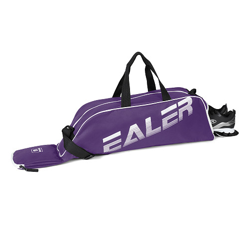 EALER Baseball Bat Tote Bag & T-ball, Softball Equipment Bag - Gear for Kids, Youth, and Adults Holds Bat, Helmet, Glove, Cleats, Shoes and More（Purple）