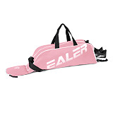 EALER Baseball Bat Tote Bag & T-ball, Softball Equipment Bag - Gear for Kids, Youth, and Adults Holds Bat, Helmet, Glove, Cleats, Shoes and More（Pink）