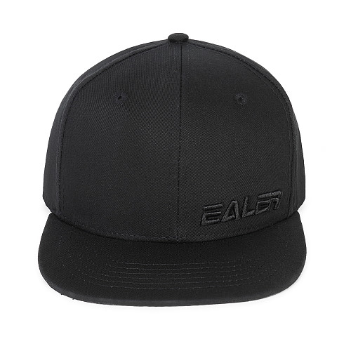 EALER Classic Twill Flat Brim Snapback Hat Trendy Fitted Adjustable Visor Baseball Cap
