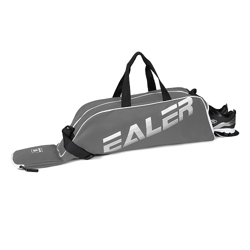 EALER Baseball Bat Tote Bag & T-ball, Softball Equipment Bag - Gear for Kids, Youth, and Adults Holds Bat, Helmet, Glove, Cleats, Shoes and More（Grey）