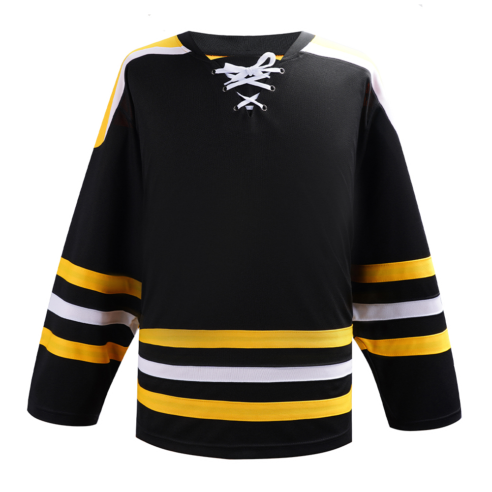 Breathable and Quick-Dry High Strength Fabric EALER H900 Series Ice Hockey League Team Color Blank Practice Jersey & Thick 