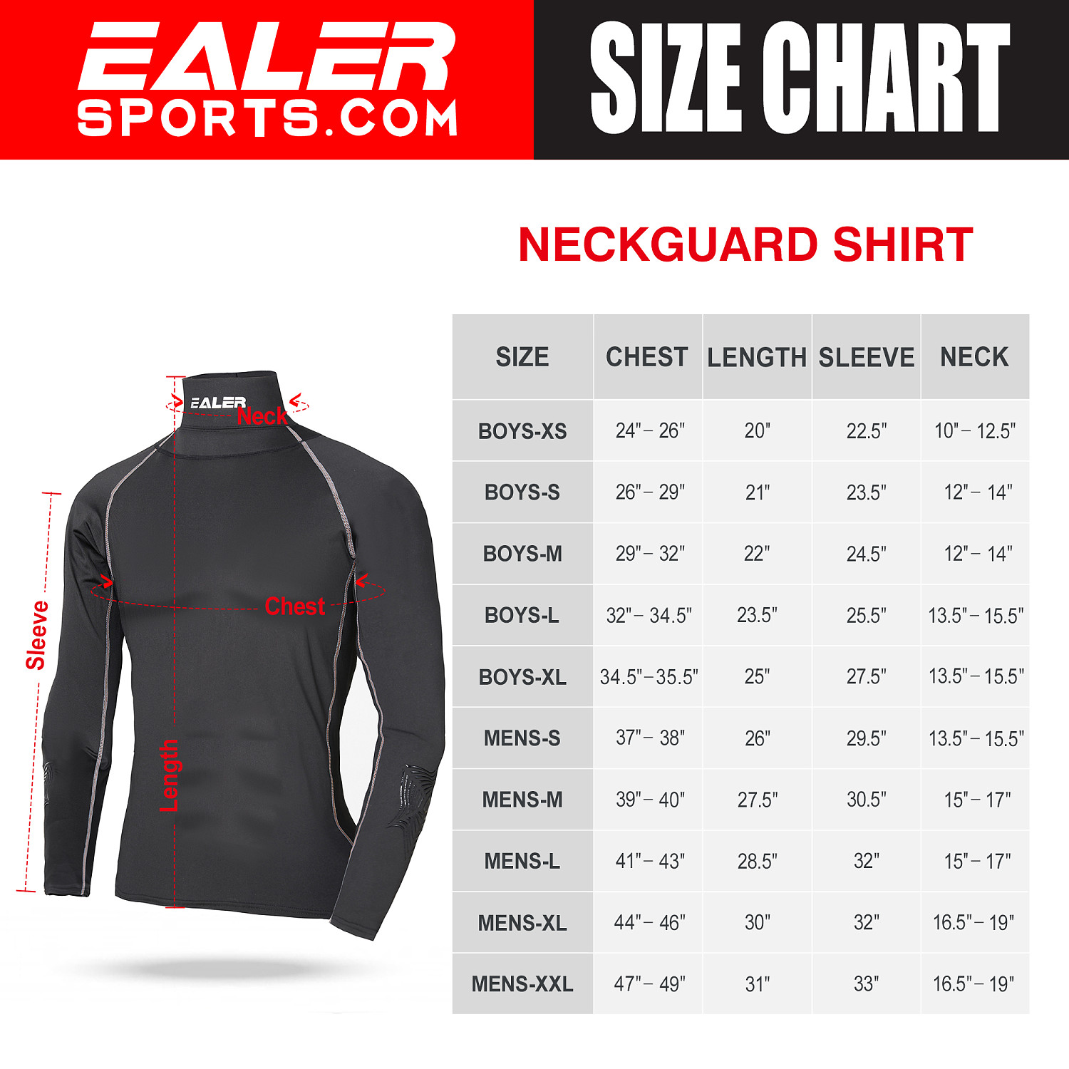 Hockey Compression Shirt with Neck Guard, Neck