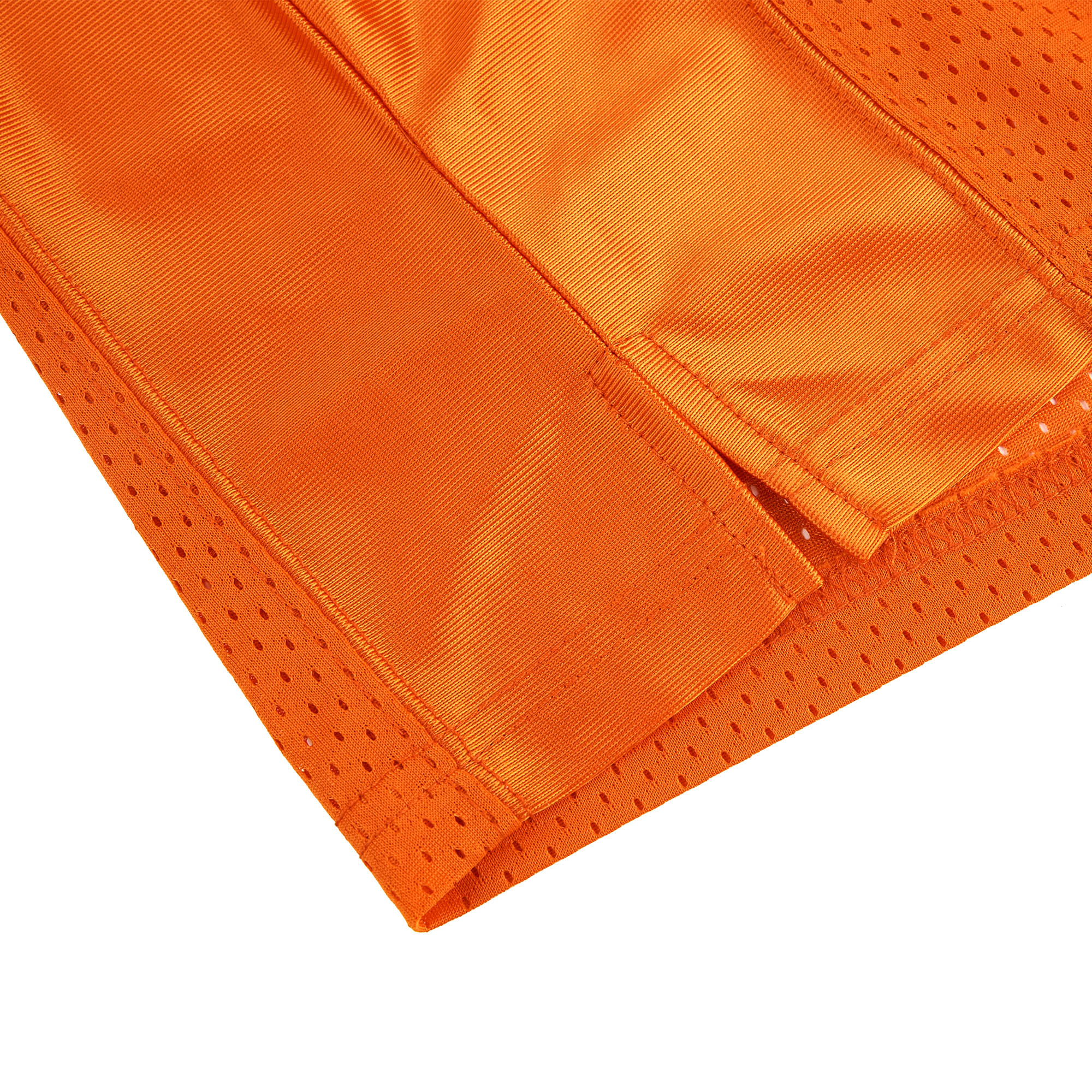 Blank Nike Football Jersey Orange L Vintage Mesh Sports Active Gym Plain  Logo