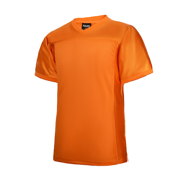 FJ80 Blank Football Jersey Mesh Athletic Football Shirt Practice Sports Uniform-Orange