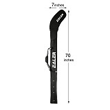 HBS200 One Shoulder Hockey Stick Bag Black Light Waterproof for Hockey Stick Adjustable Ice Hockey Equipment