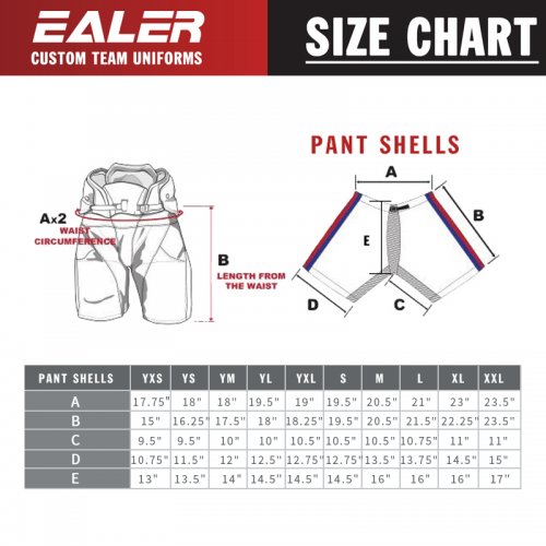 Hockey Breezer Size Chart