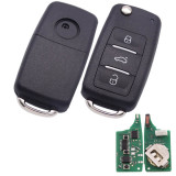 VW style 3 button  keyDIY remote NB08-3 Multifunction