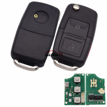 Standare remote key   B01-2+1 2+1 button remote key for KD300 and KD900 to produce any model  remote