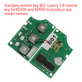 3 button remote key  B28-3 for KD300 and KD900 and URG200 to produce any model  remote