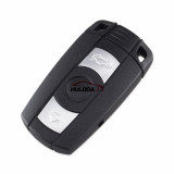 For Bmw 5 series remote key case  with emergency blade (battery part can't open)