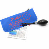 Blue KLOM PUMP WEDGE LOCKSMITH TOOLS Auto Air Wedge Airbag Lock Pick Set Open Car Door Lock 27x13CM Hardware Tool